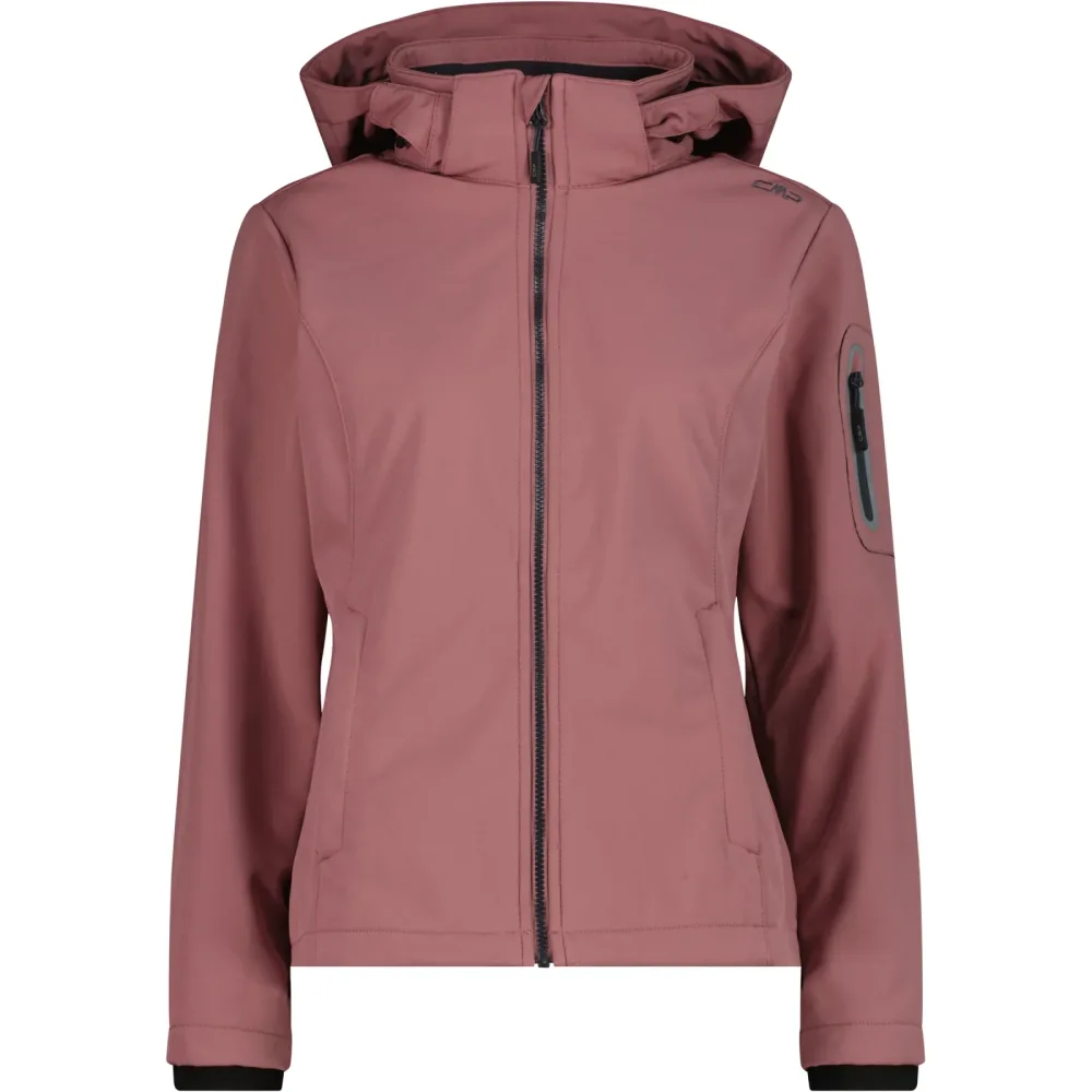 CMP Damen Softshell Hoodie Jacke