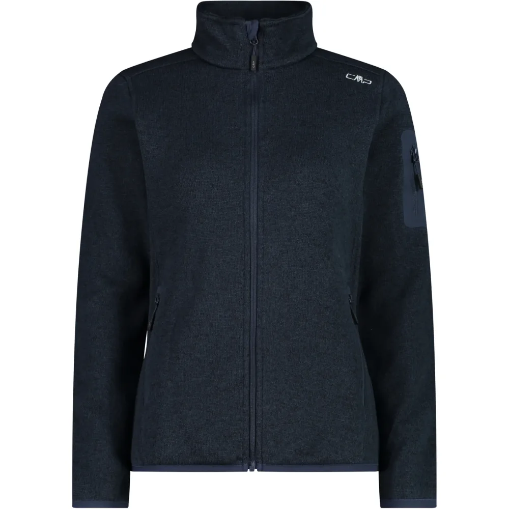 CMP Damen Strick Fleece Jacke