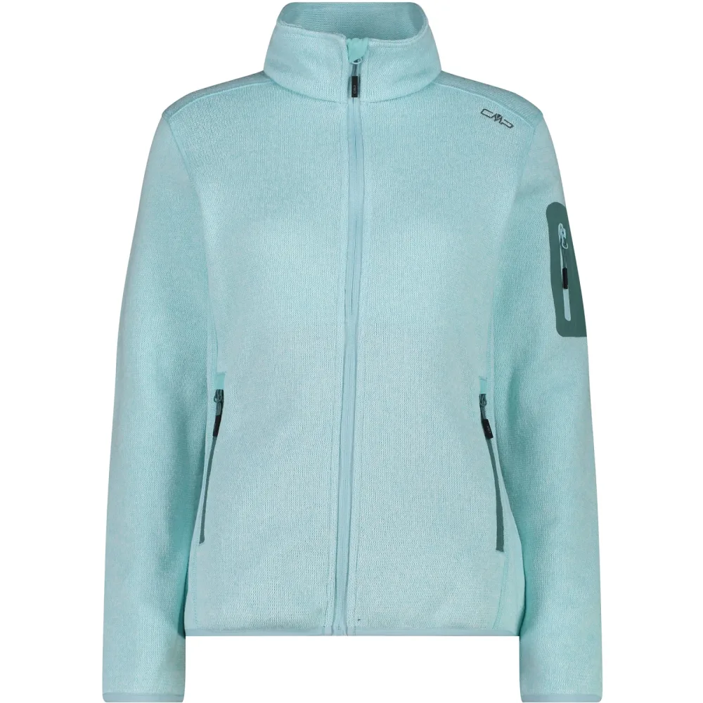 CMP Damen Strick Fleece Jacke