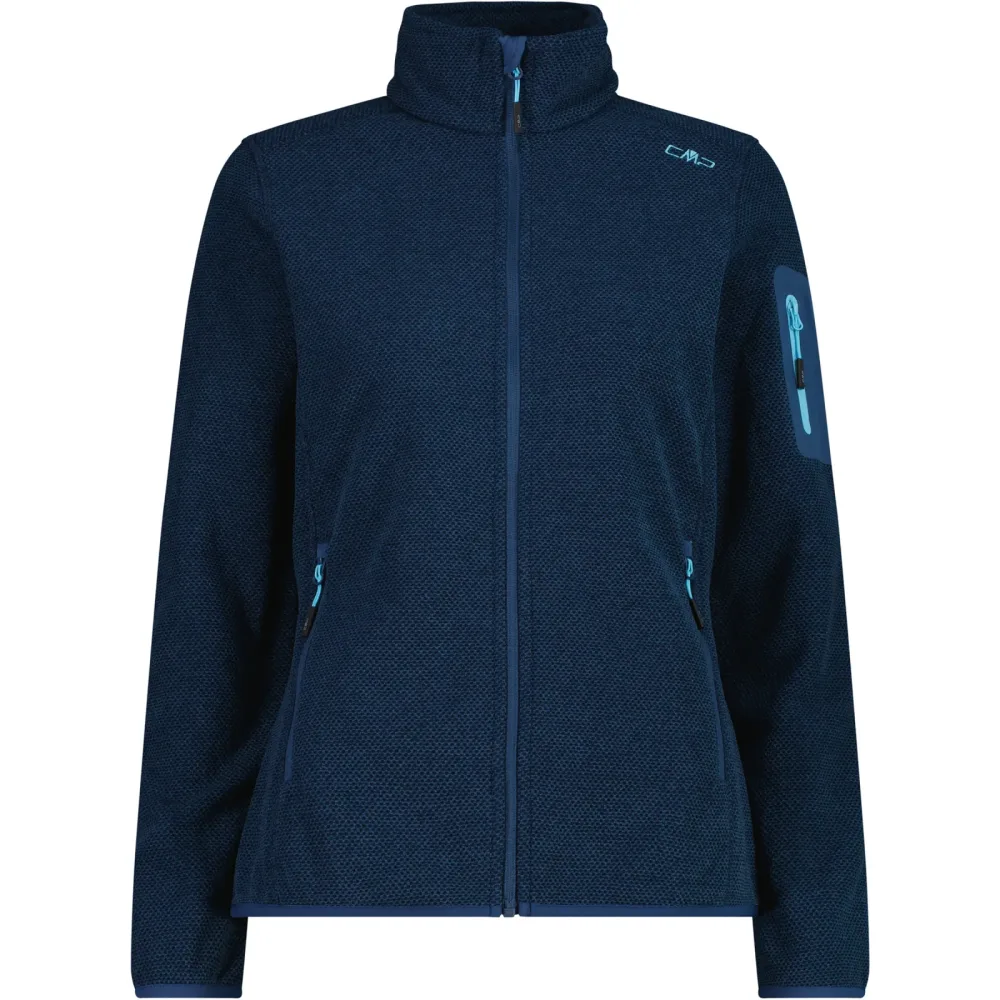 CMP Damen Strick Fleece Jacke