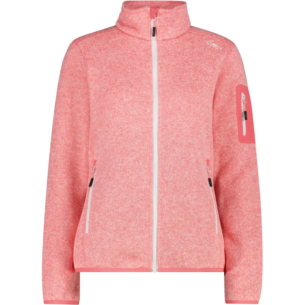 CMP Damen Strick Fleece Jacke