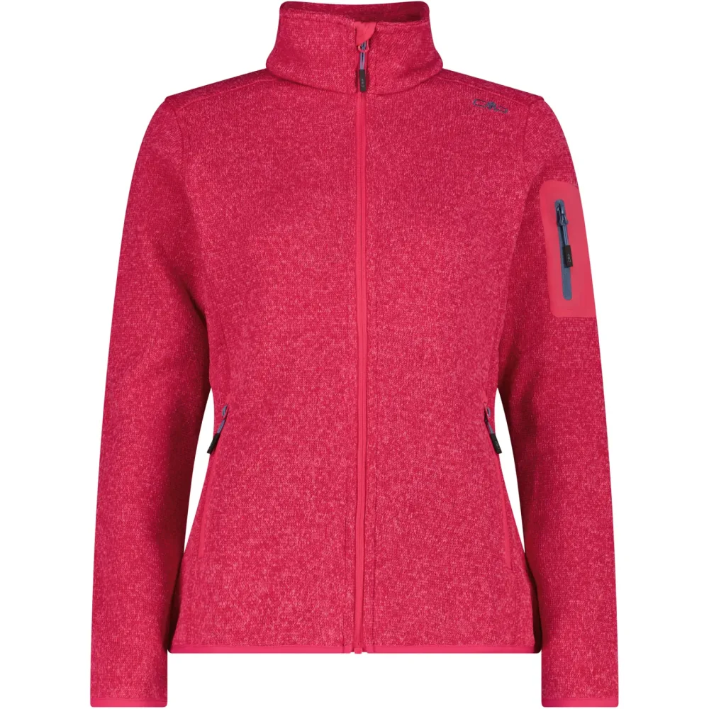 CMP Damen Strick Fleece Jacke