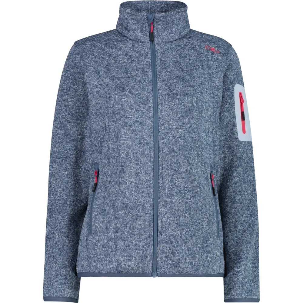 CMP Damen Strick Fleece Jacke