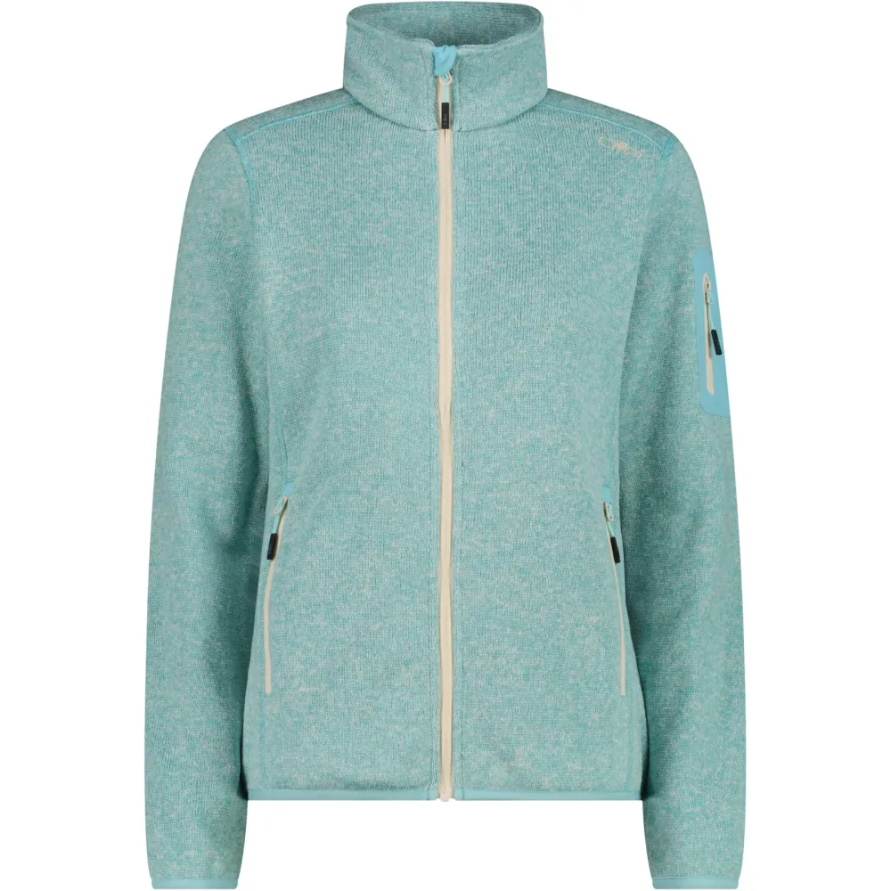 CMP Damen Strick Fleece Jacke