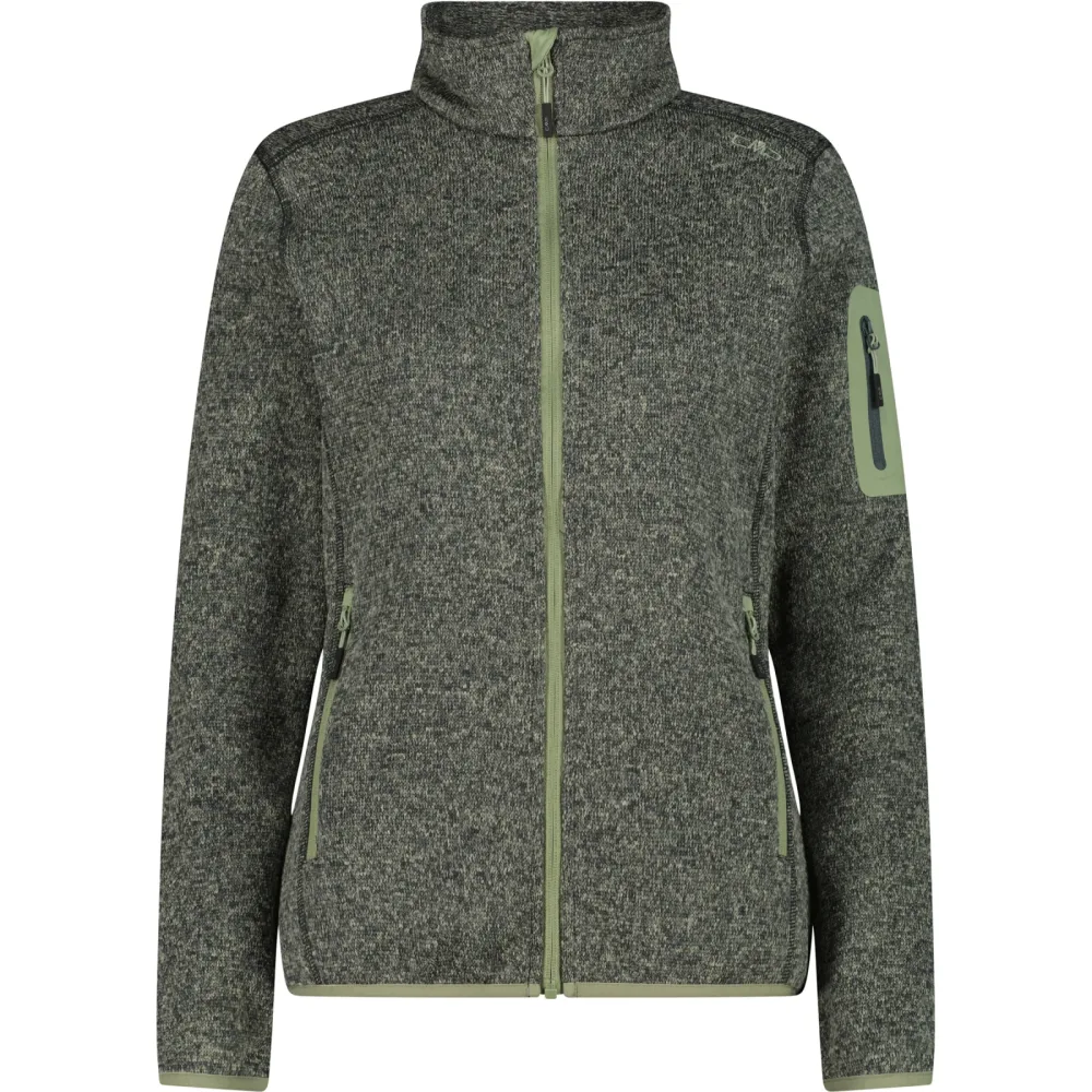 CMP Damen Strick Fleece Jacke