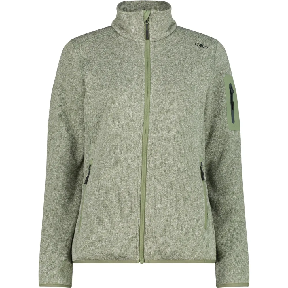 CMP Damen Strick Fleece Jacke