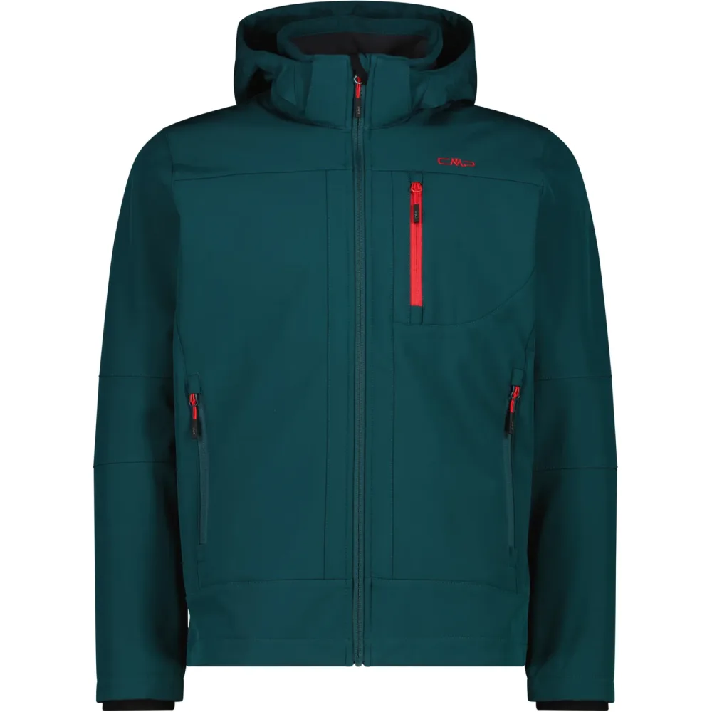 CMP Herren Zip Hoodie Softshell Jacke
