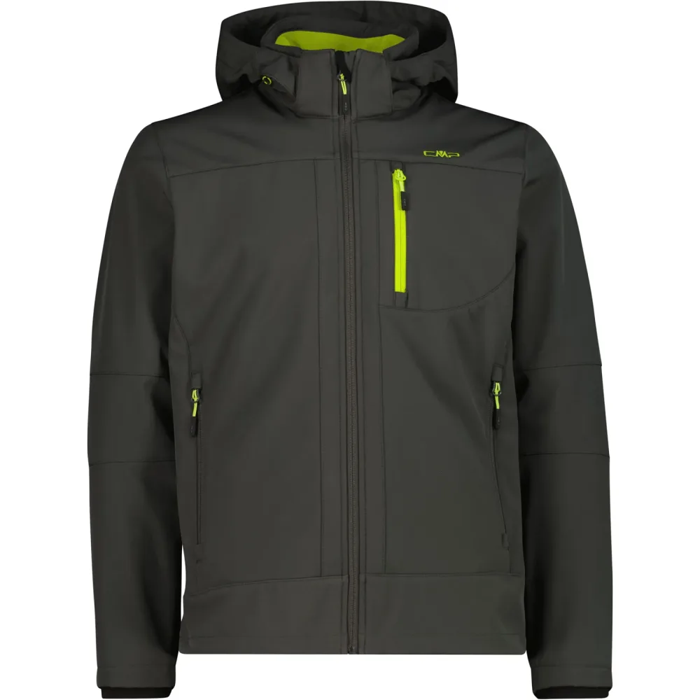 CMP Herren Zip Hoodie Softshell Jacke