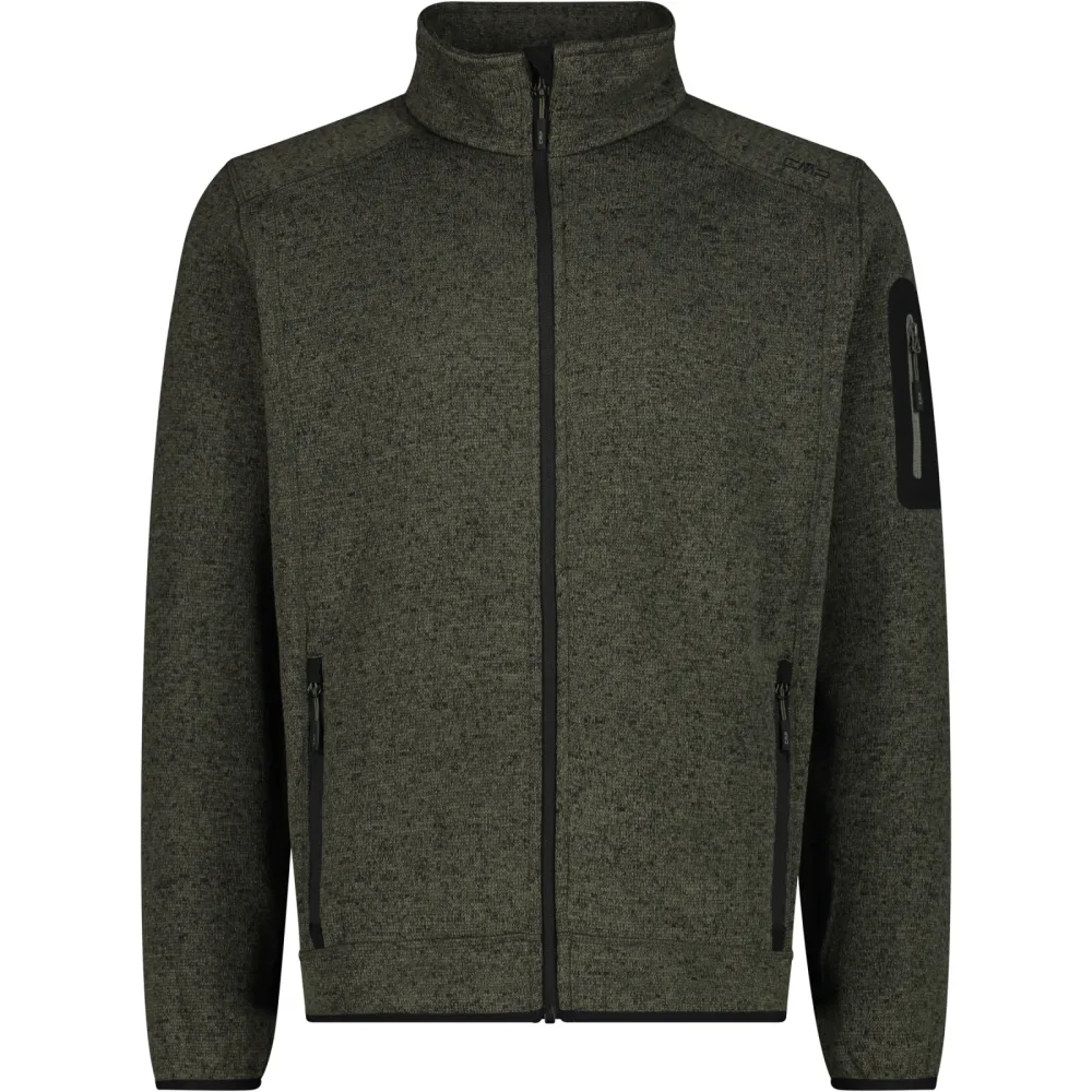 CMP Herren Strick Fleece Jacke
