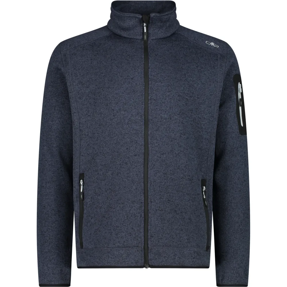 CMP Herren Strick Fleece Jacke