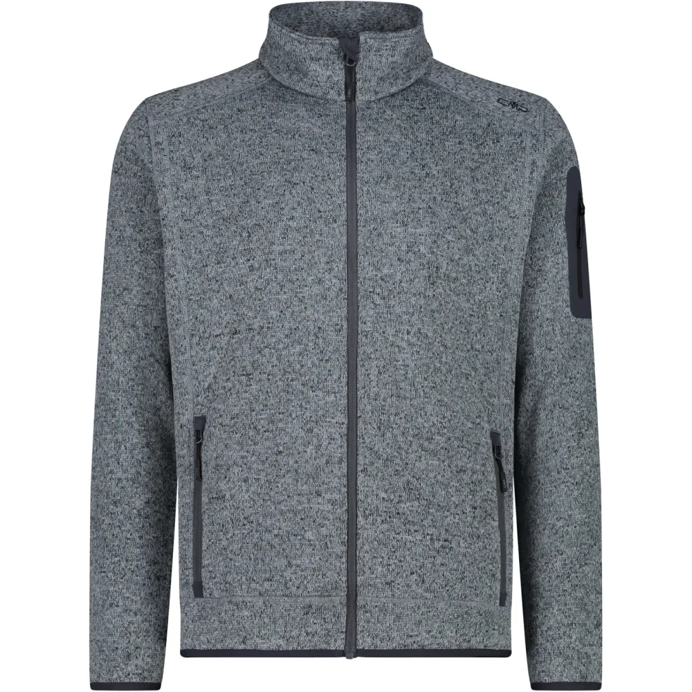 CMP Herren Strick Fleece Jacke
