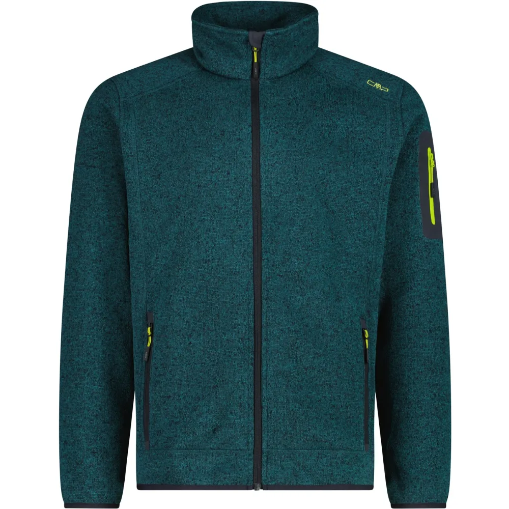 CMP Herren Strick Fleece Jacke