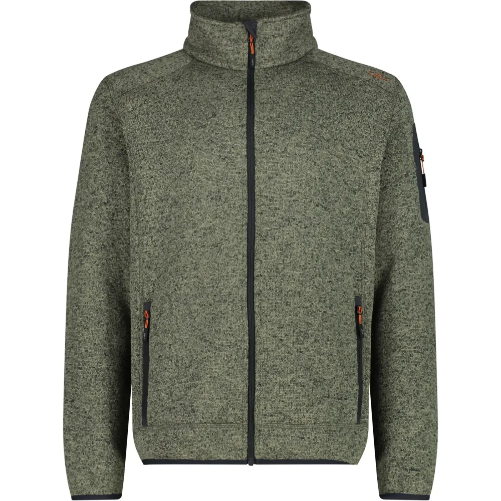CMP Herren Strick Fleece Jacke