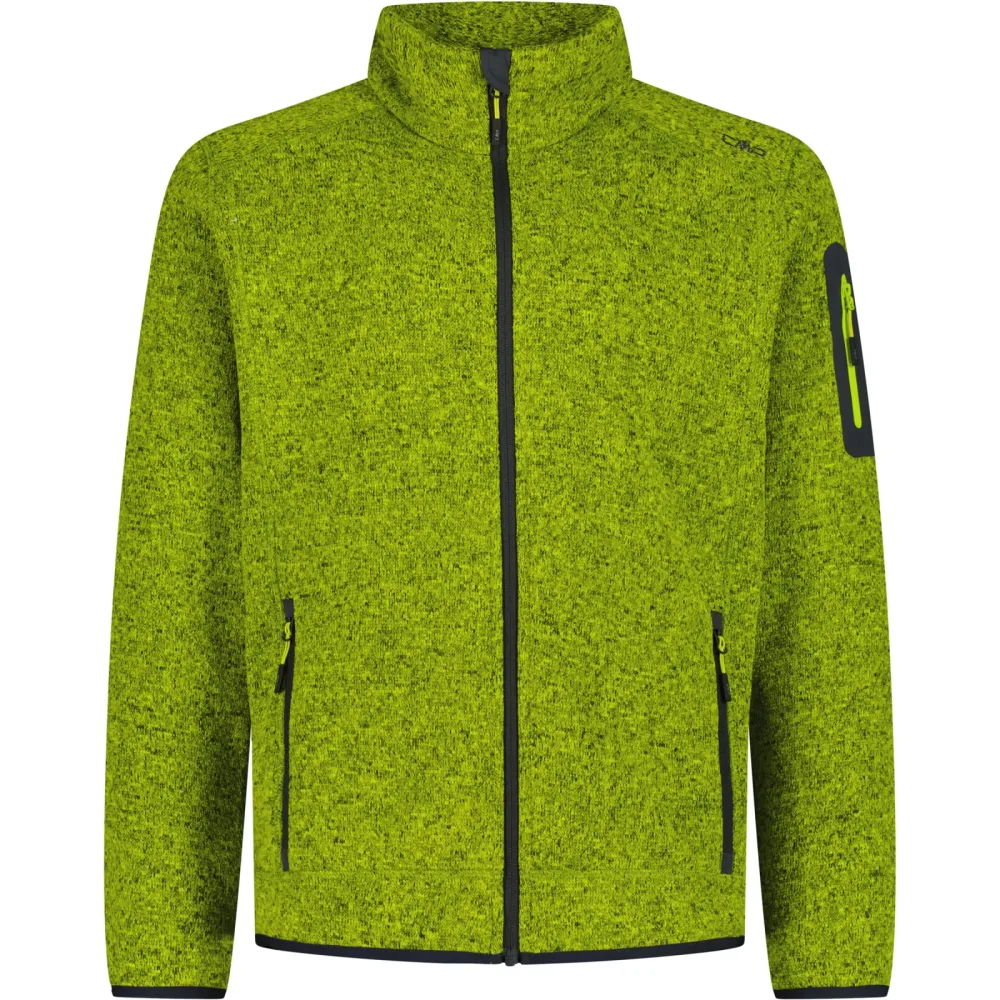 CMP Herren Strick Fleece Jacke
