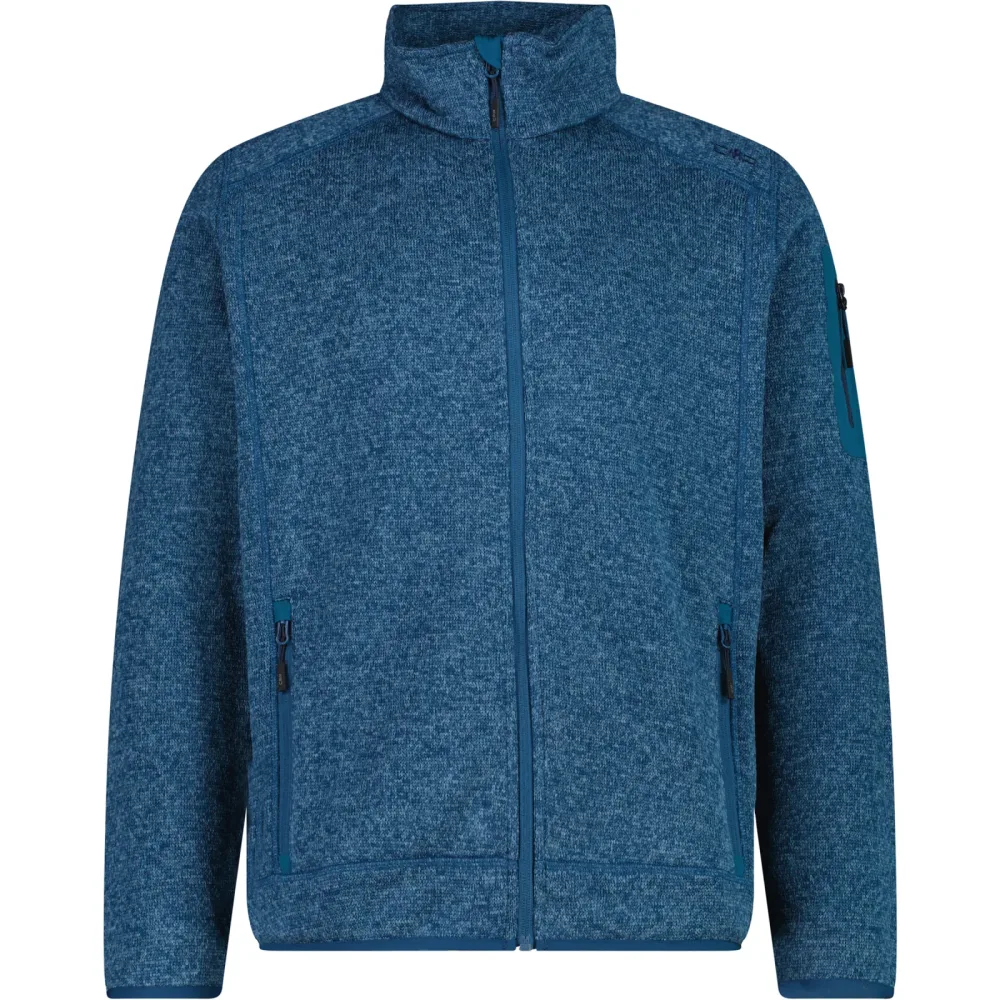 CMP Herren Strick Fleece Jacke