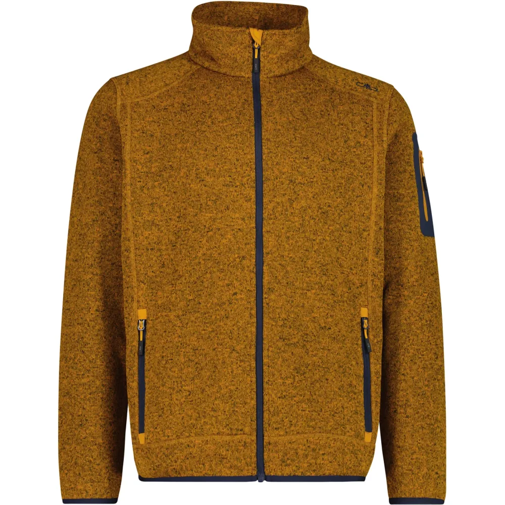 CMP Herren Strick Fleece Jacke