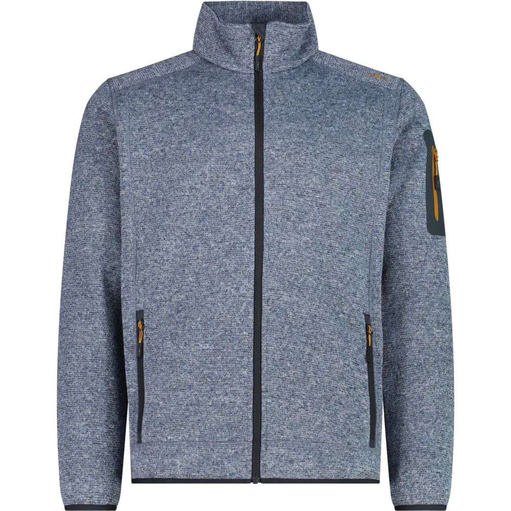 CMP Herren Strick Fleece Jacke