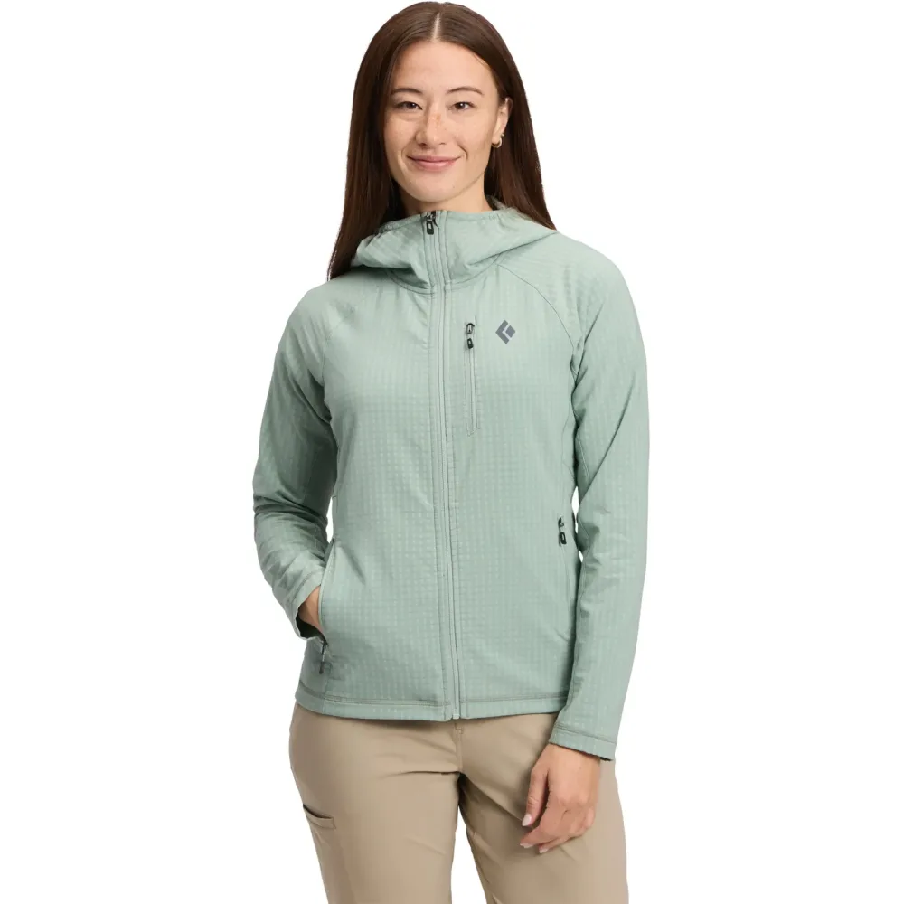 Black Diamond Damen Coefficient Storm Hoodie Jacke