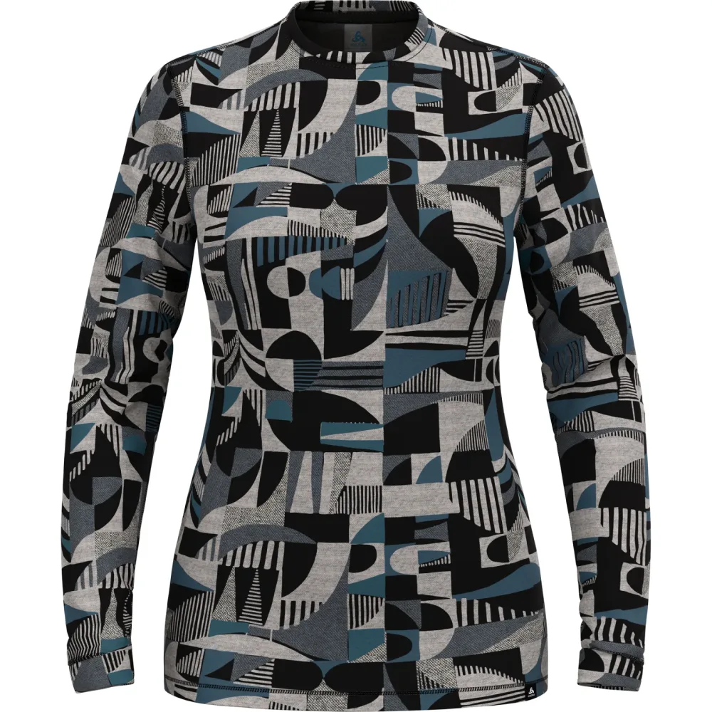 Odlo Damen Merino Heritage Bl Crew Neck Longsleeve