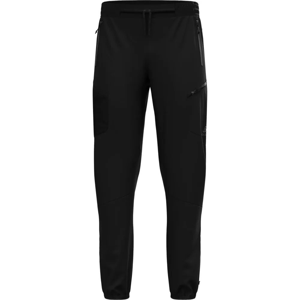 Odlo Herren Zeroweight Windproof X Warm Hose