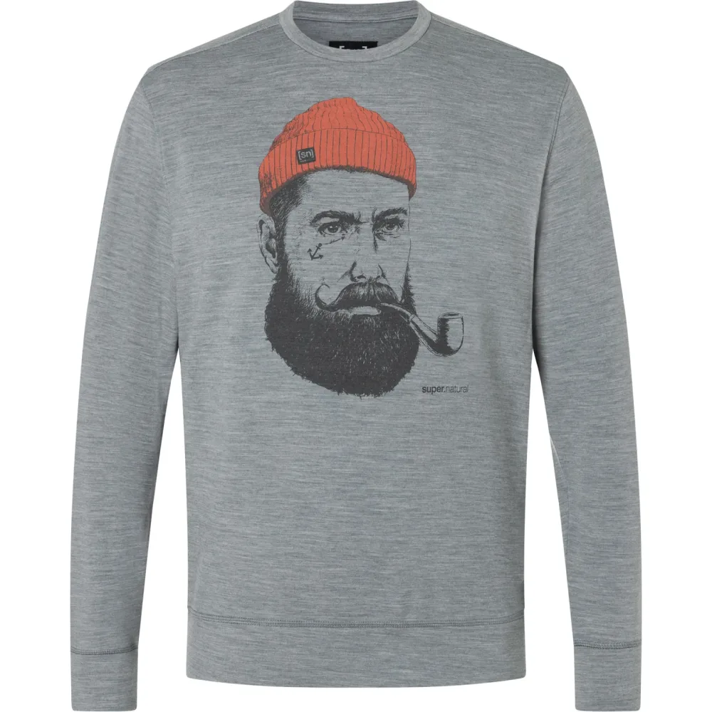 Super.Natural Herren Sn Sailor Crew Pullover