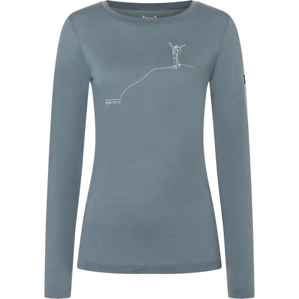 Super.Natural Damen Bergglück Longsleeve