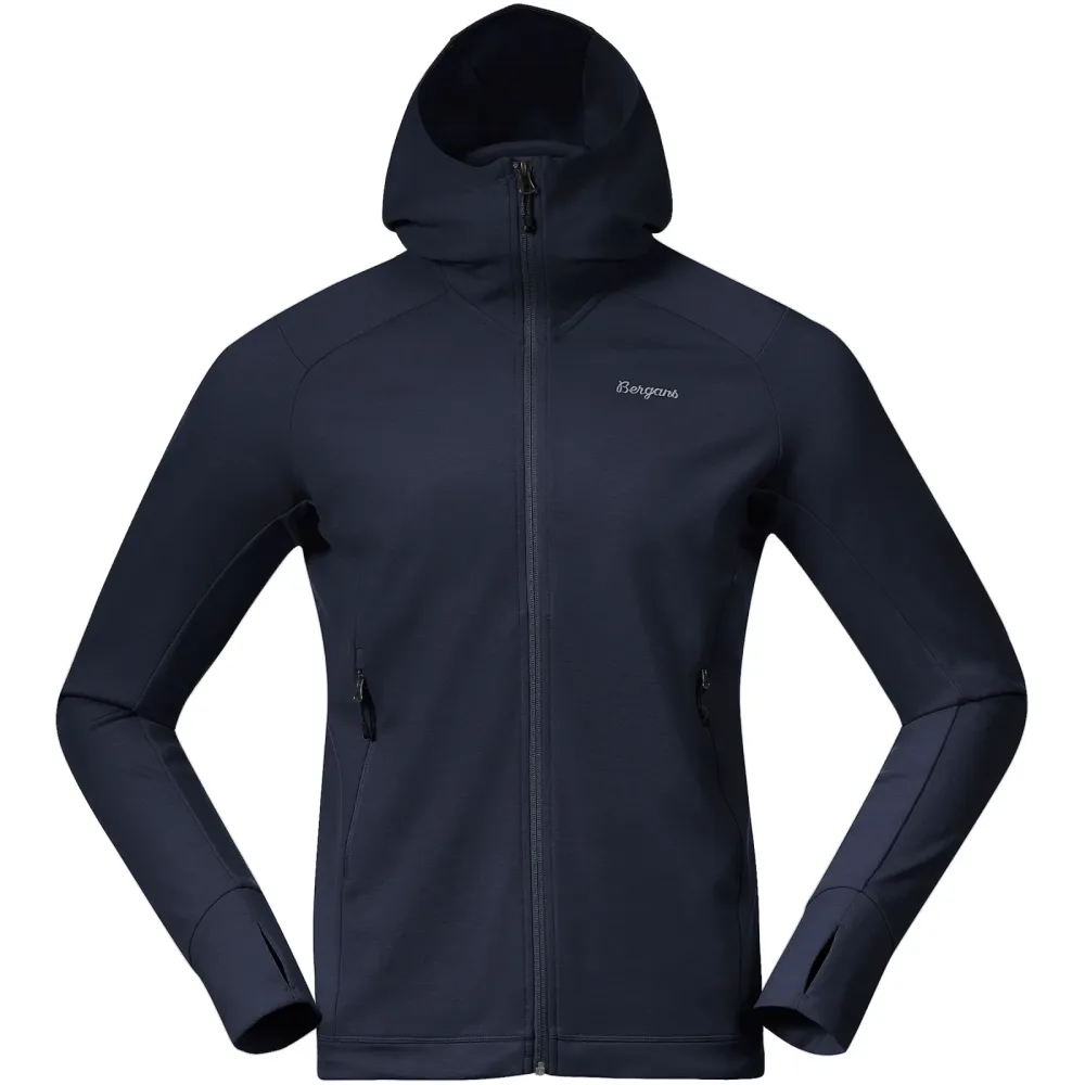 Bergans Herren Rabot Merino Tech Hoodie Jacke