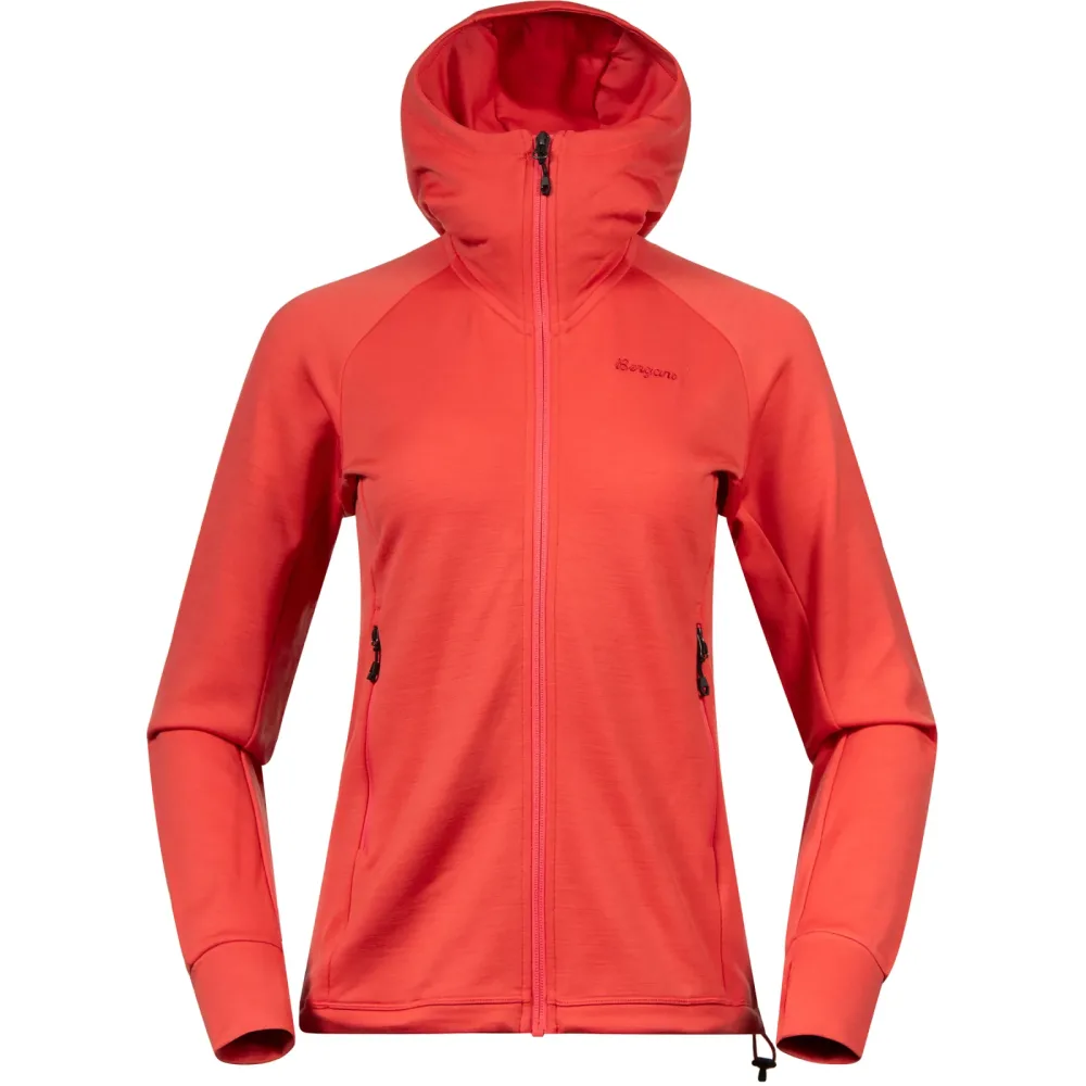 Bergans Damen Rabot Merino Tech Hoodie Jacke
