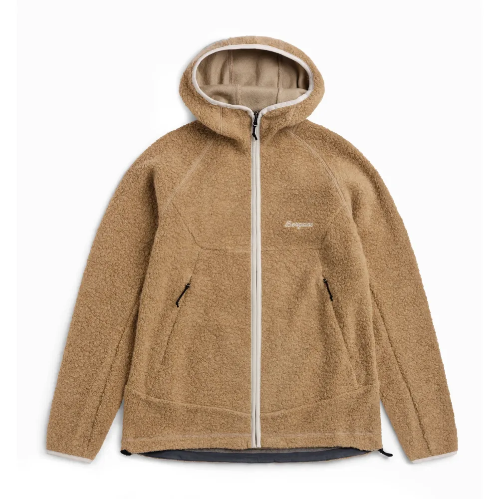 Bergans Damen Vaagaa Merino Terry Hoodie Jacke
