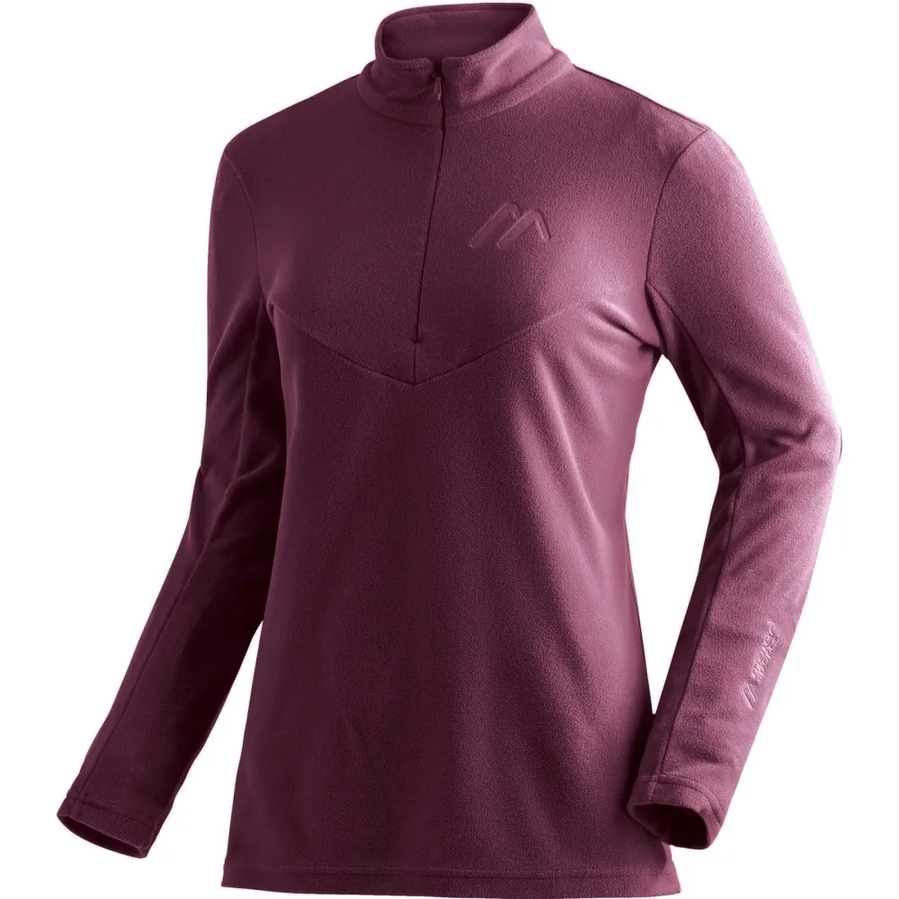 Maier Sports Damen Denise Half Zip Pullover