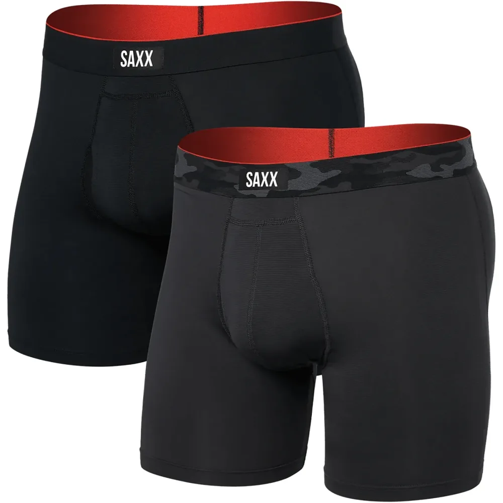 Saxx Underwear Herren Multi Sport Mesh 2er Pack Boxer
