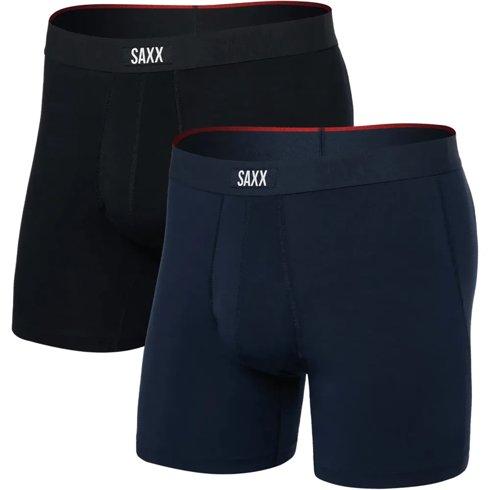 Saxx Underwear Herren Vibe Xtra Fly 2er Pack Boxer