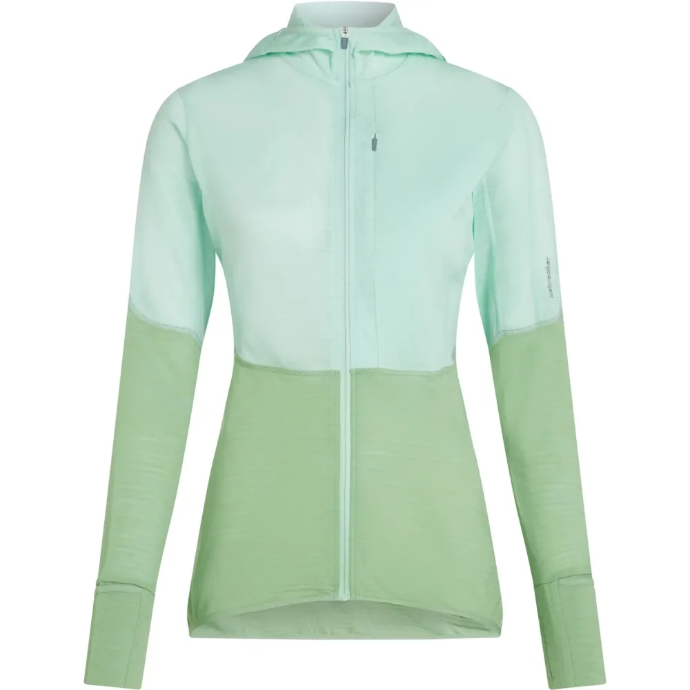 Icebreaker Damen 200 Realfleece Descender Hoodie Jacke