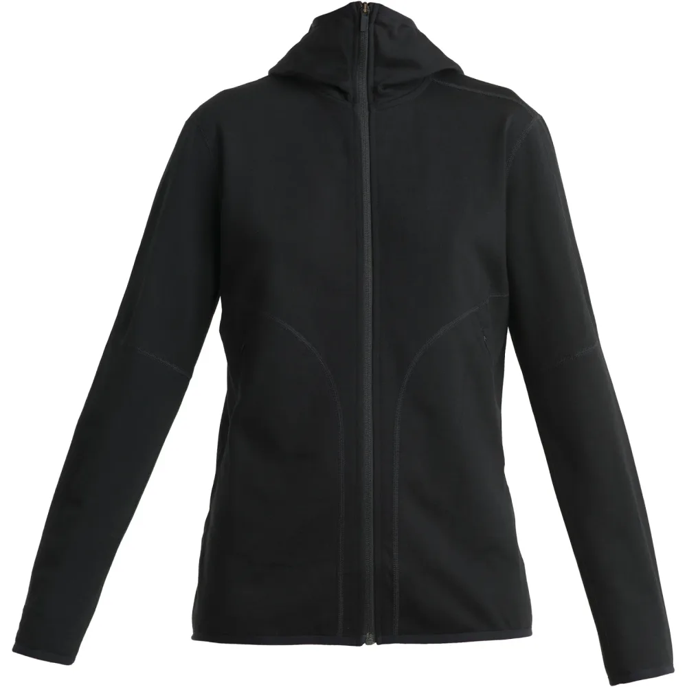 Icebreaker Damen 560 Realfleece Elemental II Hoodie Jacke