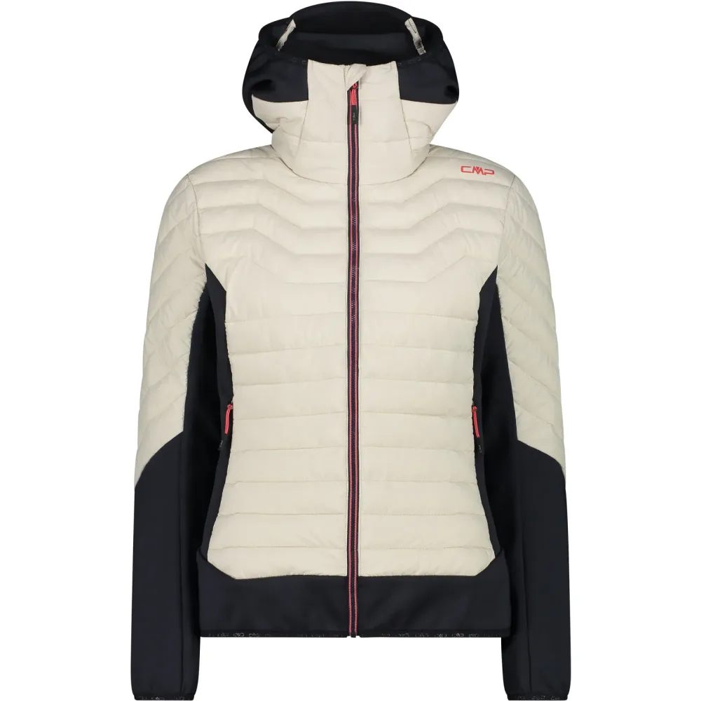 CMP Damen Hybrid Hoodie Jacke