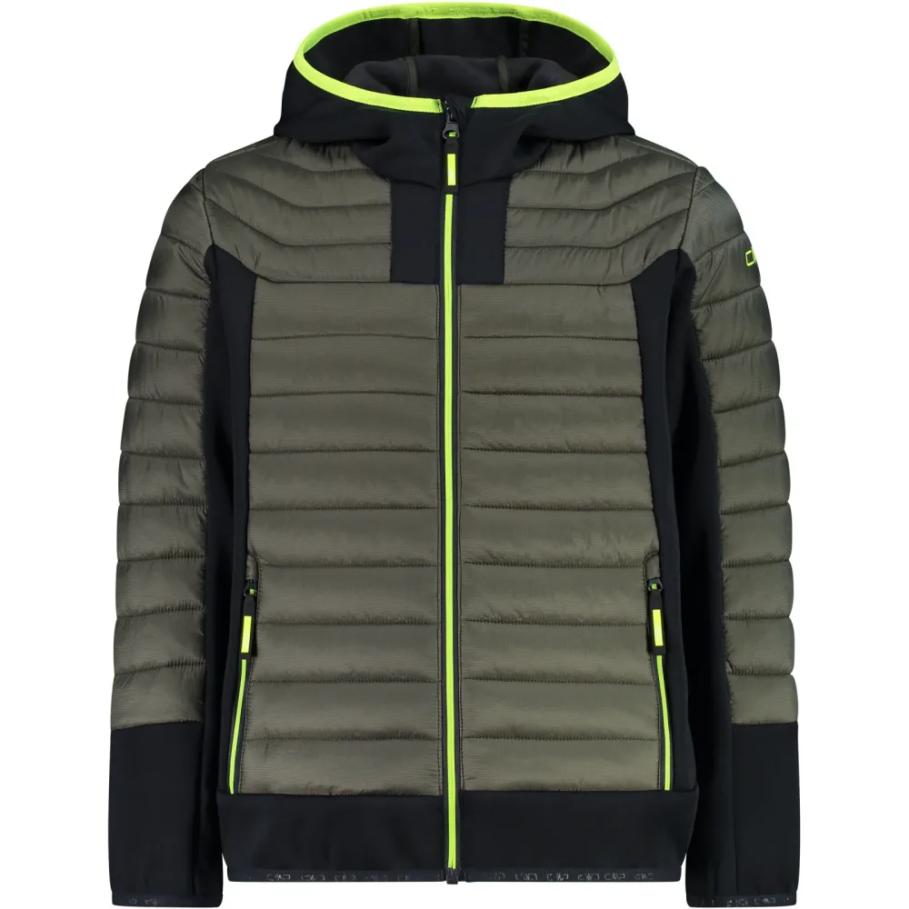 CMP Kinder Hybrid Hoodie Jacke