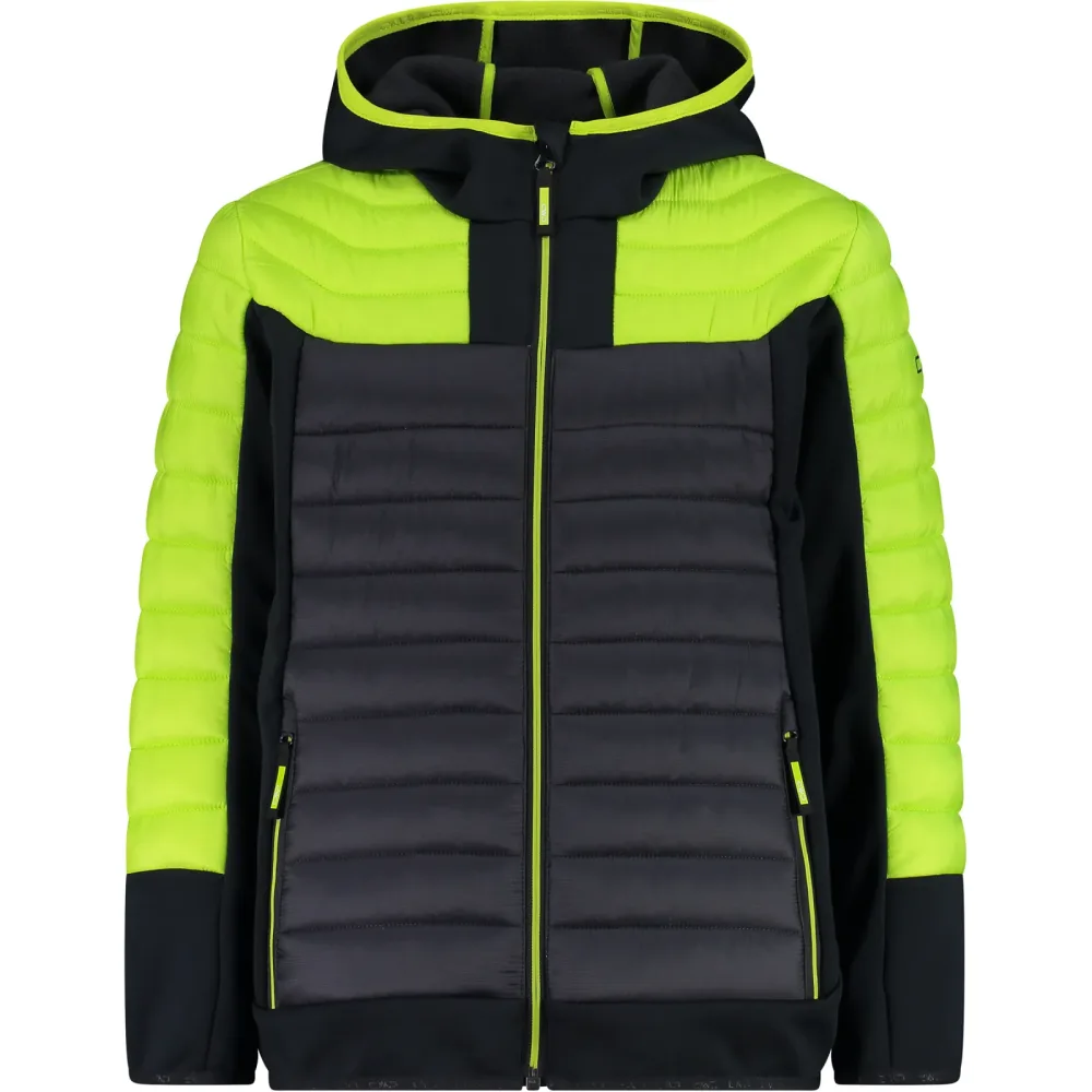 CMP Kinder Hybrid Hoodie Jacke