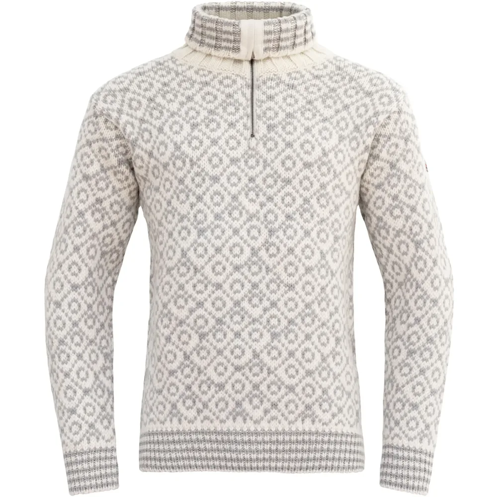 Devold Svalbard Wool Zip Neck Pullover