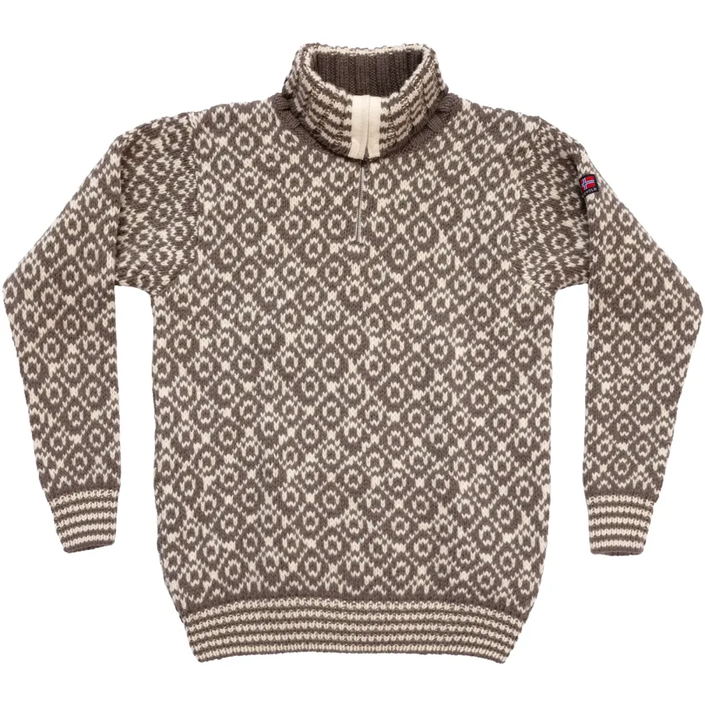 Devold Svalbard Wool Zip Neck Pullover