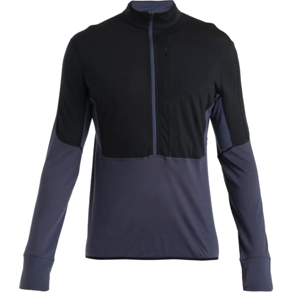 Icebreaker Herren 200 Realfleece Descender Half Zip Longsleeve