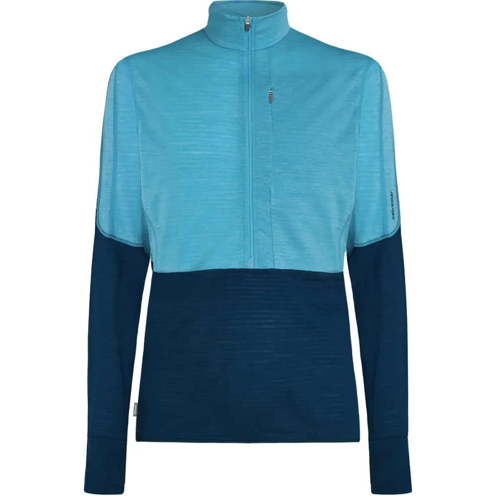 Icebreaker Herren 200 Realfleece Descender Half Zip Longsleeve