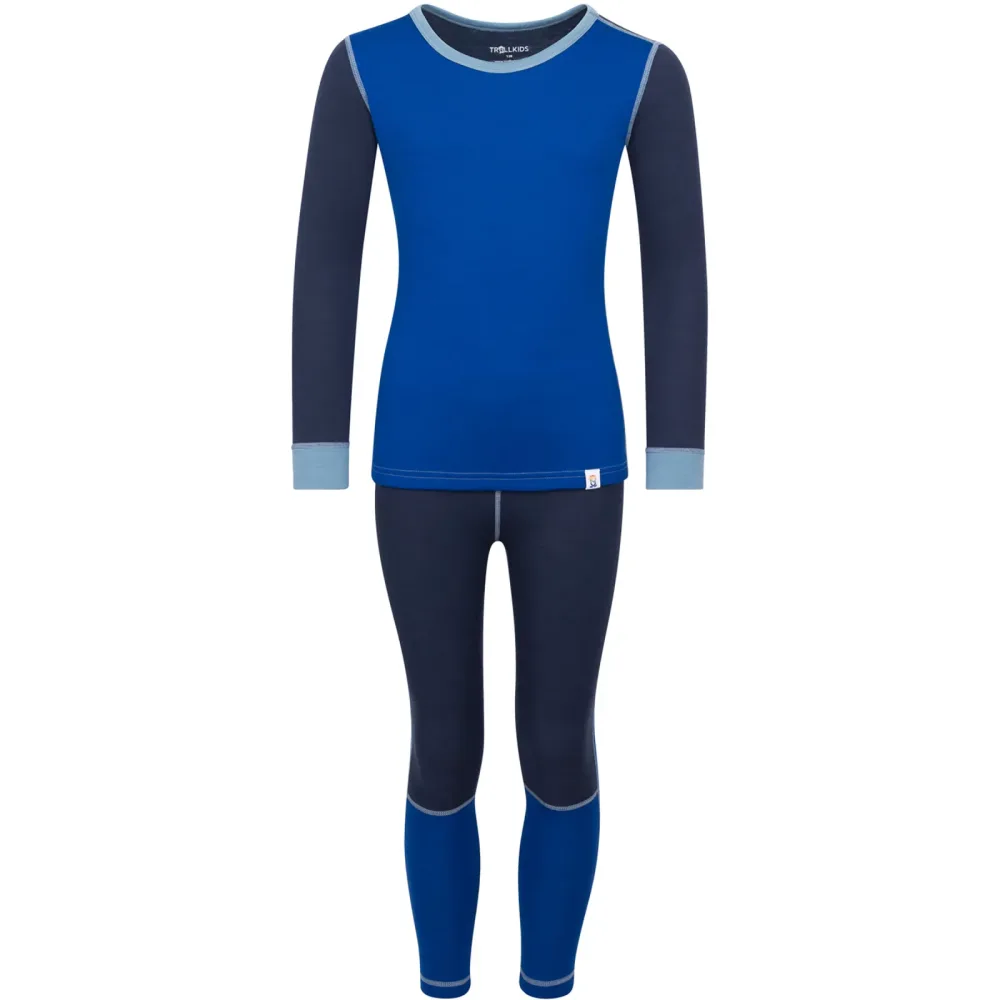 Trollkids Kinder Merino II Unterwäsche Set