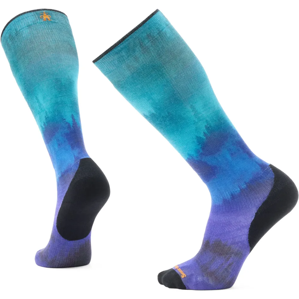 Smartwool Herren Ski Targeted Compression Print OTC Socken