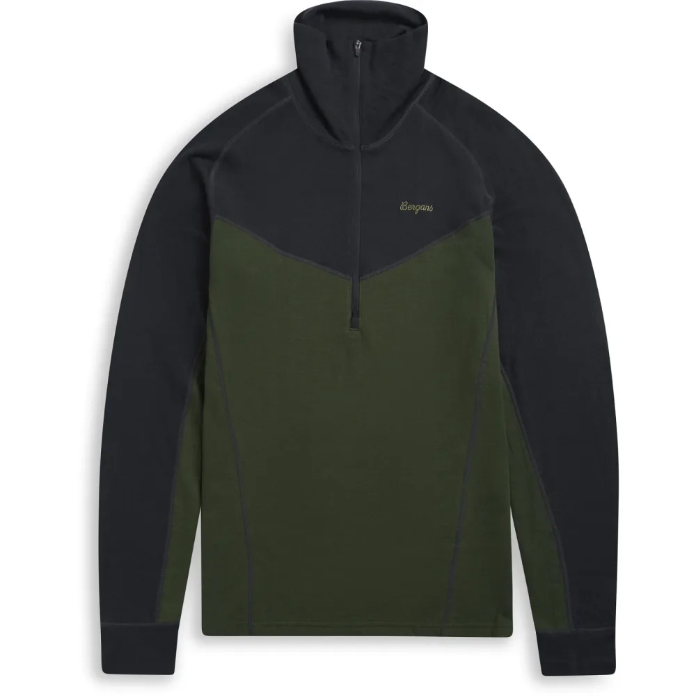 Bergans Herren Inner:Dual Merino Half Zip Longsleeve
