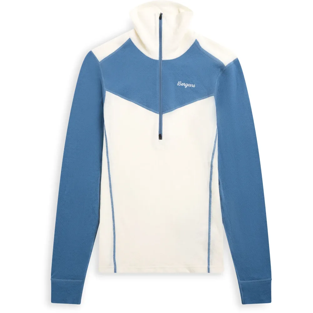 Bergans Damen Inner:Dual Merino Half Zip Longsleeve
