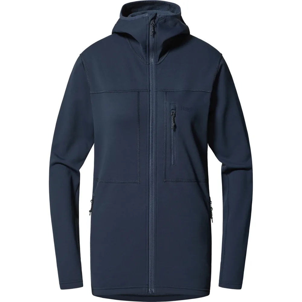 Haglöfs Damen Rosson Mid Hoodie Jacke