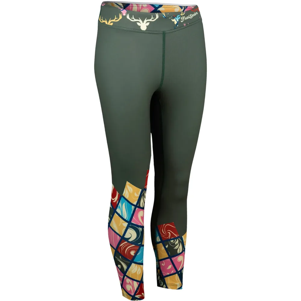 FreiSein Damen TiredLegs Tights