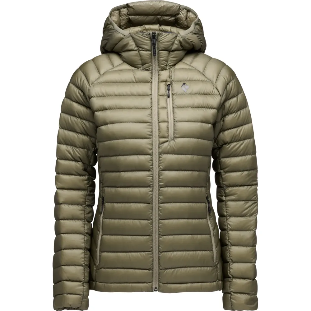 Black Diamond Damen Approach Down Hoodie Jacke