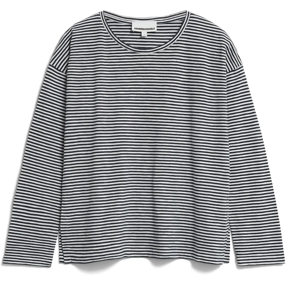 Armedangels Damen Xianaa Lovely Stripes Longsleeve