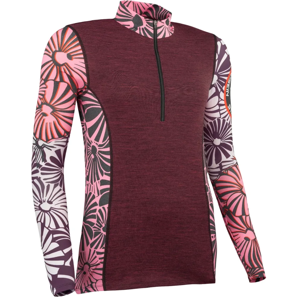 FreiSein Damen TwistedBubbles Merino Longsleeve